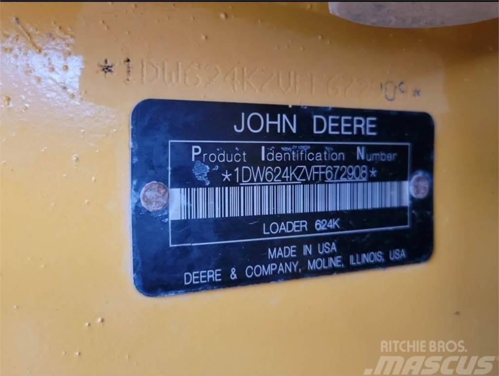 John Deere 624K Iekrāvēji uz riteņiem
