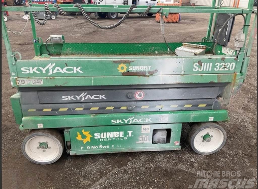 SkyJack SJ3220 Šķerveida pacēlāji