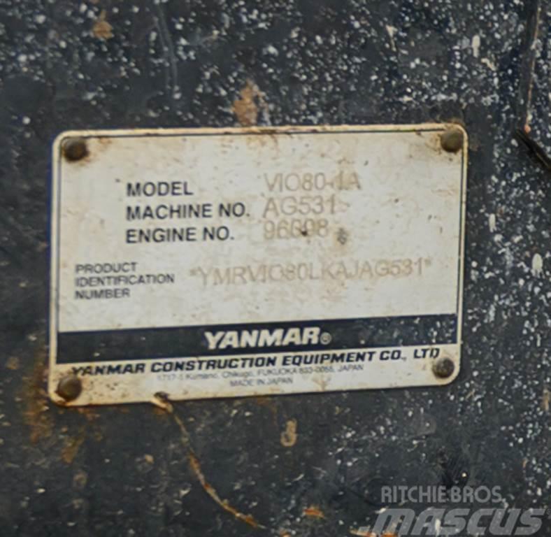 Yanmar VIO80 Mini ekskavatori < 7 t