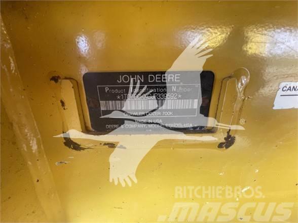 John Deere 700K Kāpurķēžu buldozeri