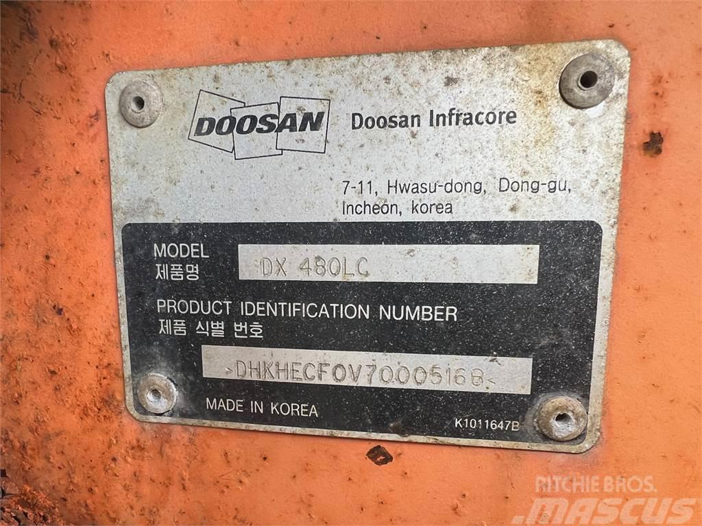 Doosan DX480LC Kāpurķēžu ekskavatori