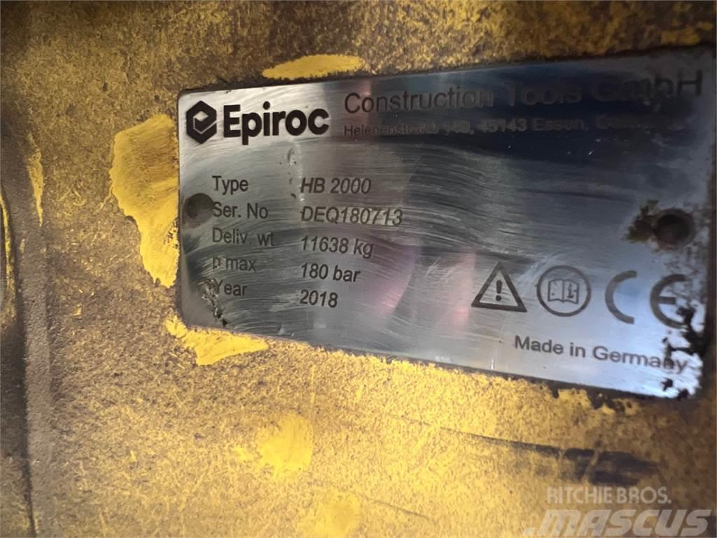 Epiroc HB2000 Āmuri/Drupinātāji