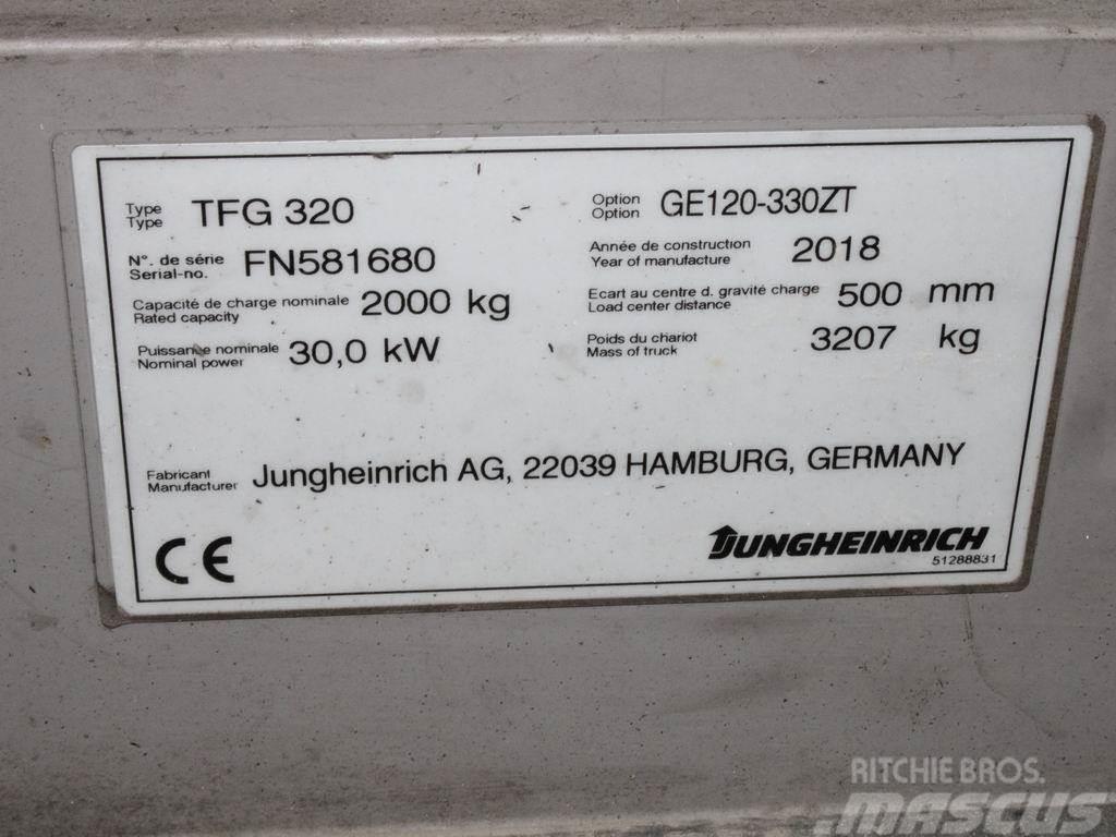 Jungheinrich TFG 320 G120-330ZT LPG tehnika