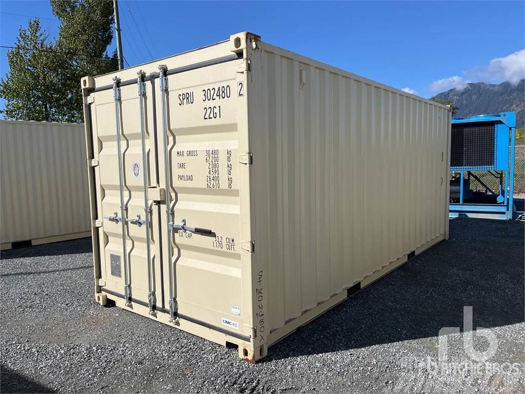  20 ft One-Way Bulk Īpaši konteineri