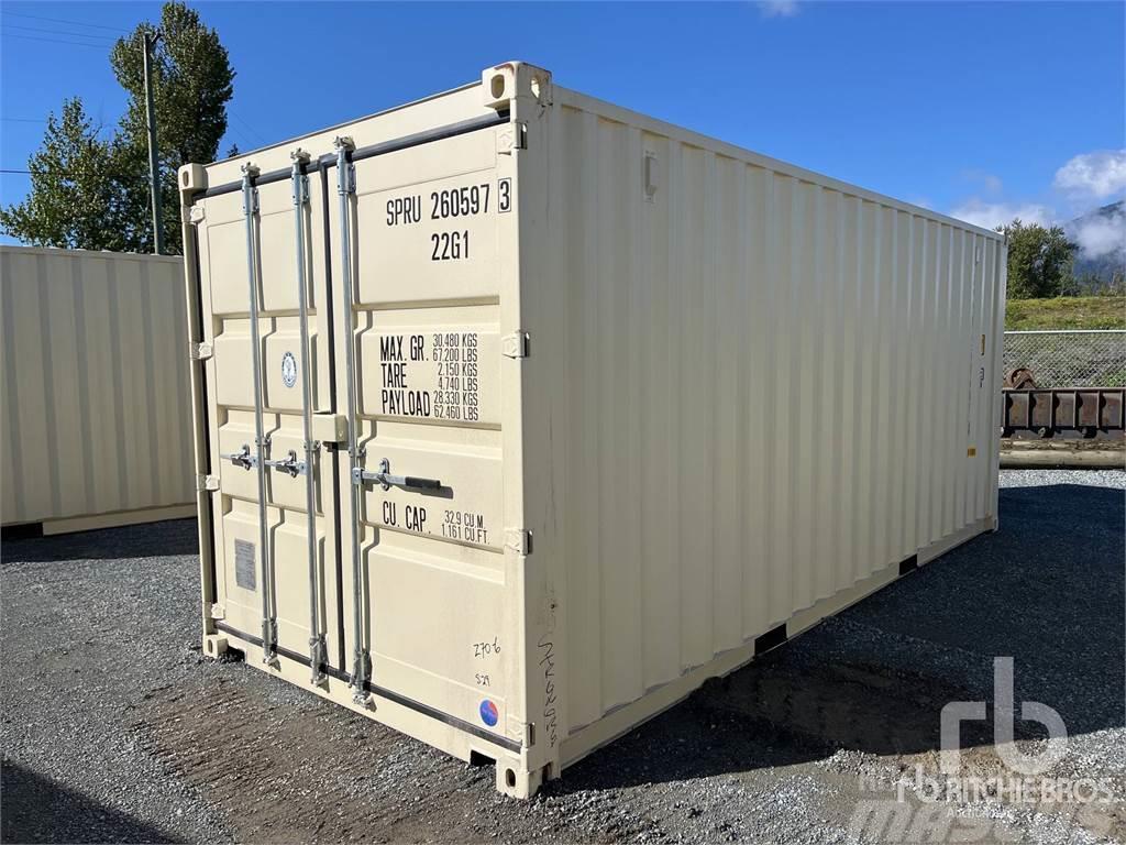 20 ft One-Way Double-Ended Īpaši konteineri