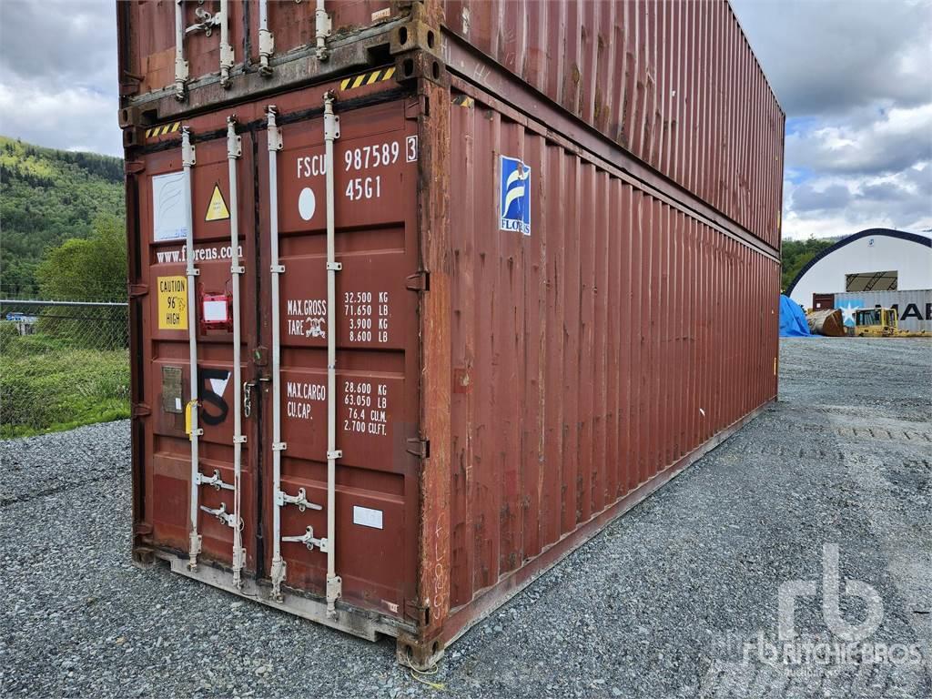  40 ft High Cube Īpaši konteineri