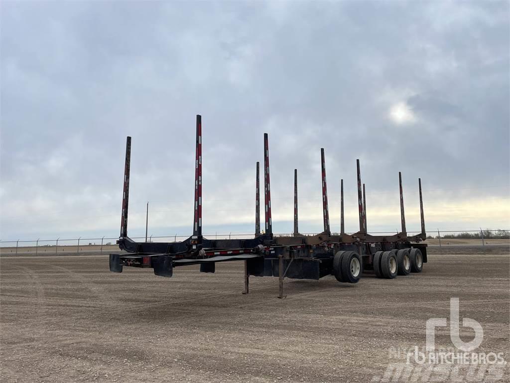  CROSS COUNTRY 50 ft Quad/A Hayrack Timber trailers