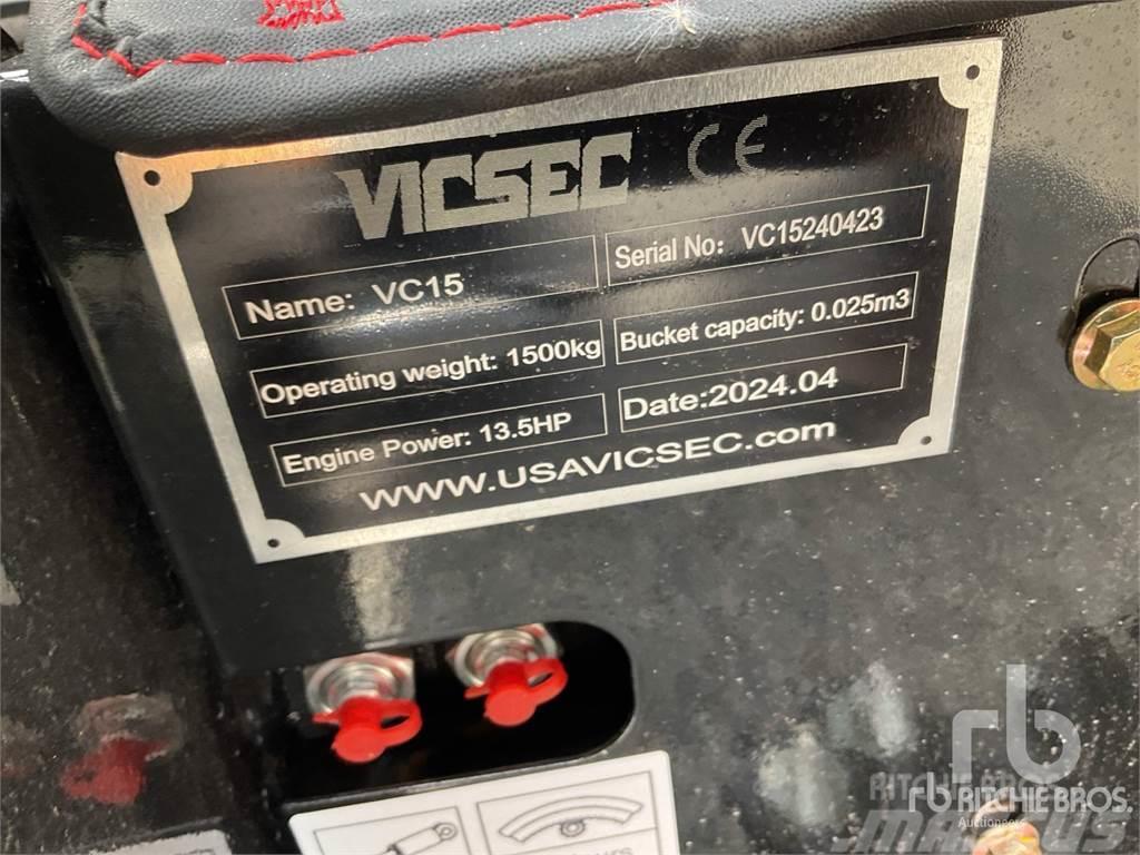  VICSEC VC15 Mini ekskavatori < 7 t
