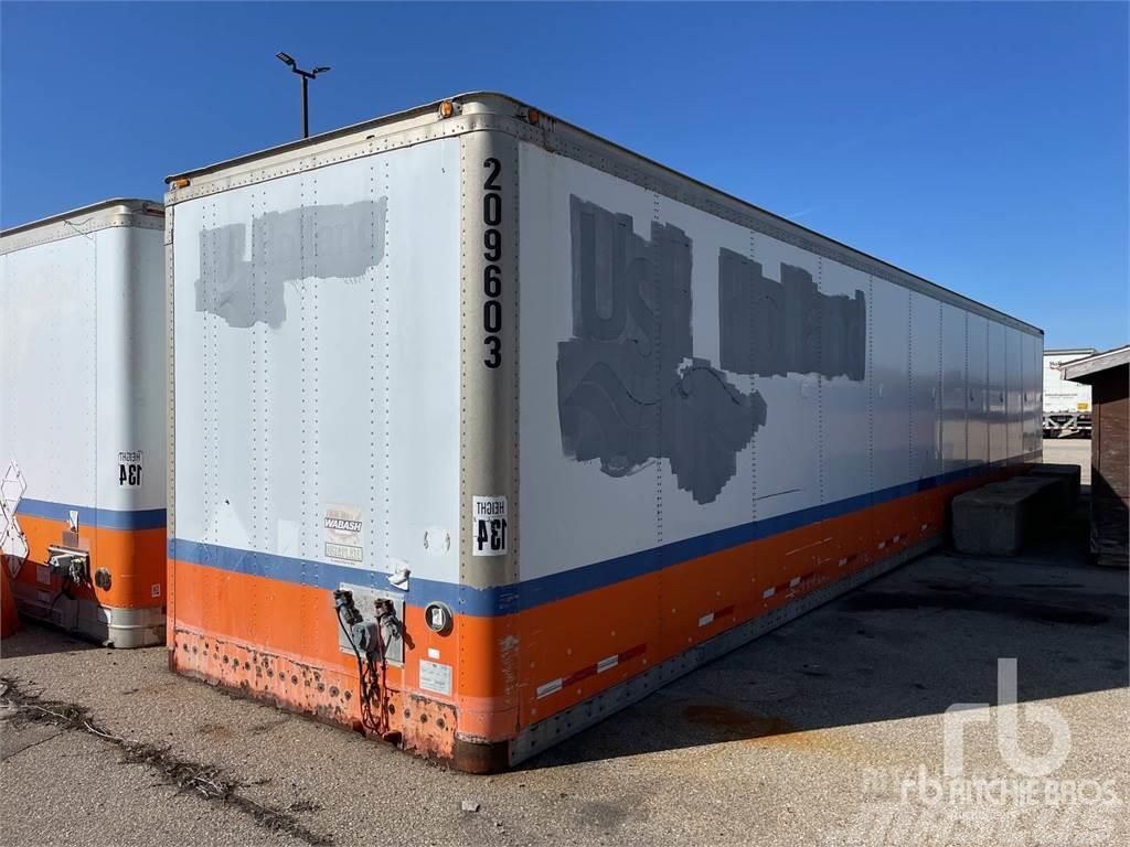 Wabash 48 ft Storage Van Body Noslēgtās piekabes