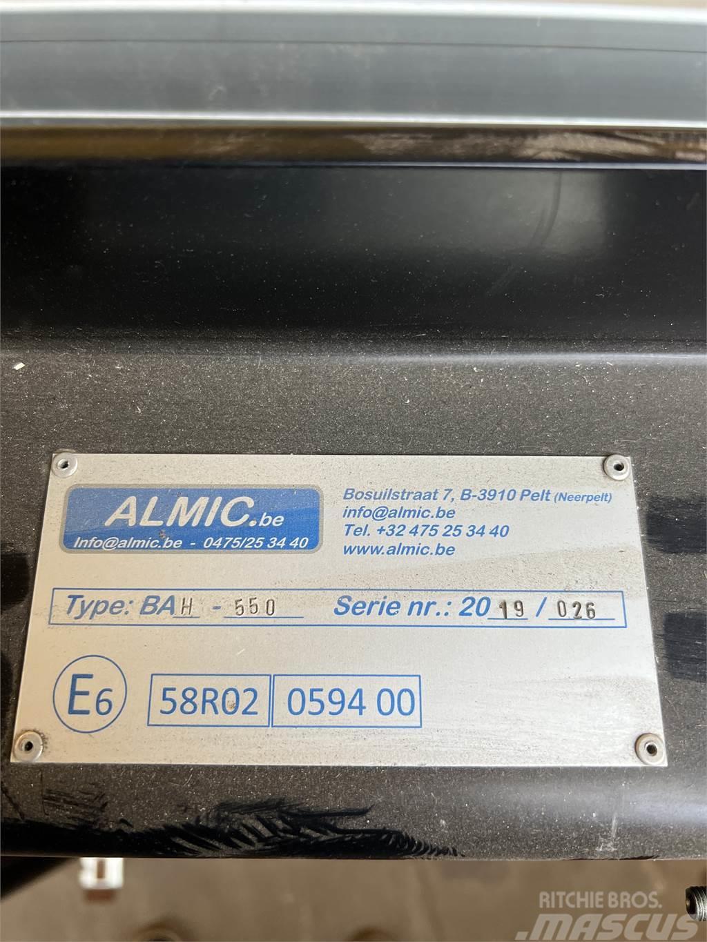  Almic BAH-550 hydraulisk udskudskofanger Citas sastāvdaļas
