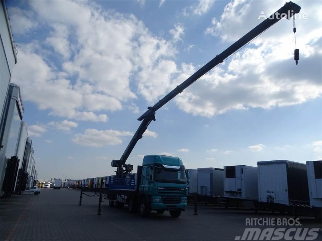 DAF CF 85.460 Crane truck MKG HMK 401 8x4 Evakuatori