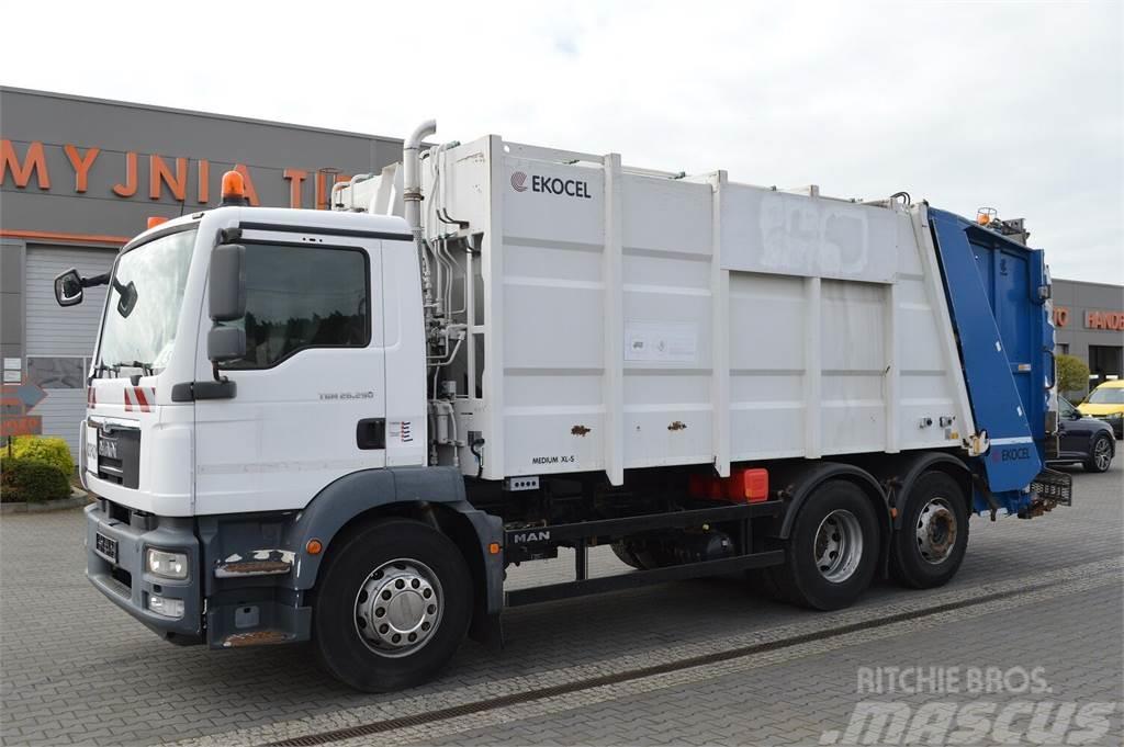 MAN TGM 26.290 MÜLLWAGEN ZOELLER EKOPRES MEDIUM XL-S Atkritumu izvešanas transports