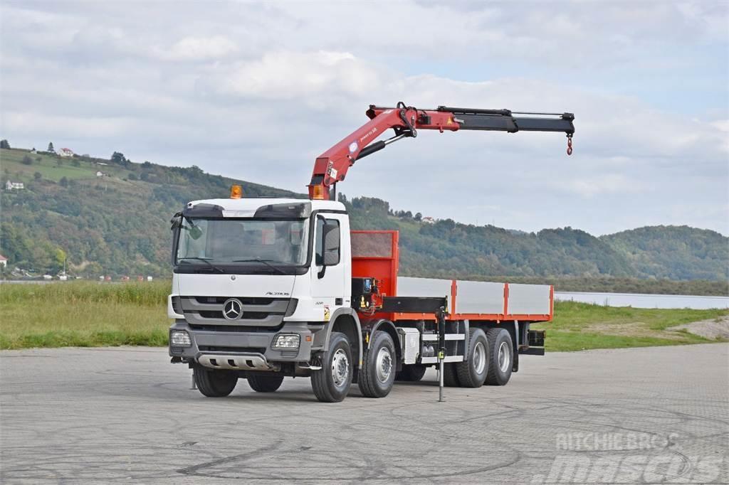 Mercedes-Benz ACTROS 3241 Platformas/izkraušana no sāniem