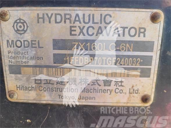 Hitachi ZX160 LC-6N Kāpurķēžu ekskavatori