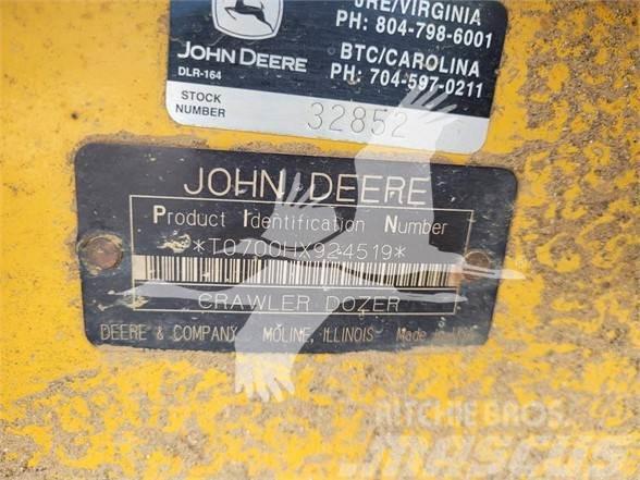 John Deere 700H LGP Kāpurķēžu buldozeri