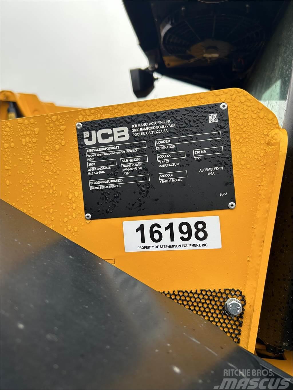 JCB 270 Lietoti riteņu kompaktiekrāvēji
