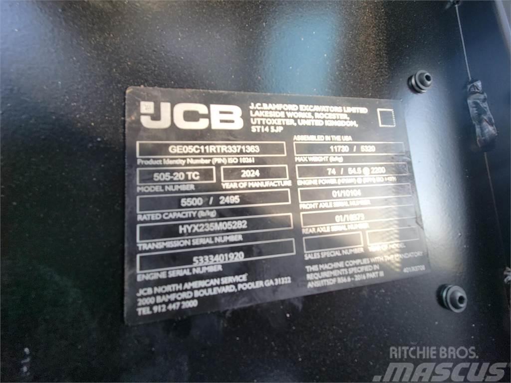 JCB 505-20TC Teleskopiskie manipulatori