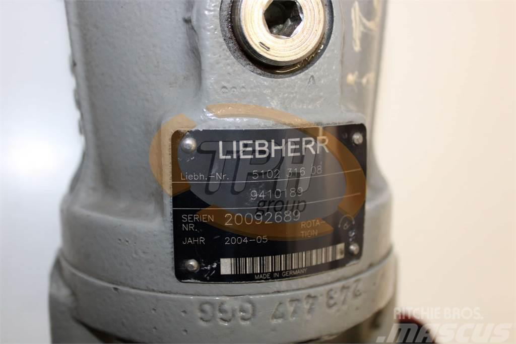 Liebherr 510231608 Hydraulik Motor A2FM32/61W-VAB010 Citas sastāvdaļas
