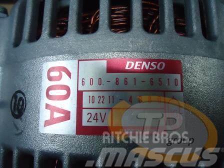  Nippo Denso 600-861-6510 Alternator 24V Dzinēji