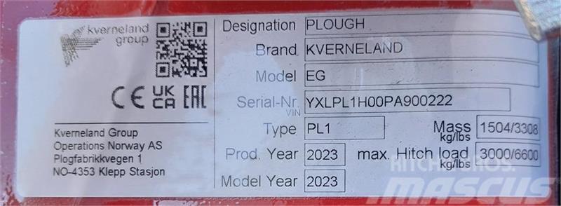 Kverneland EG-100/200-28 4 furet Maiņvērsējarkli