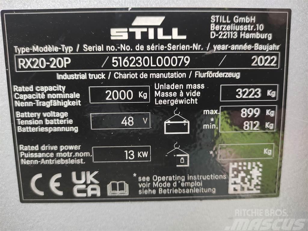 Still RX20-20 P Elektriskie iekrāvēji