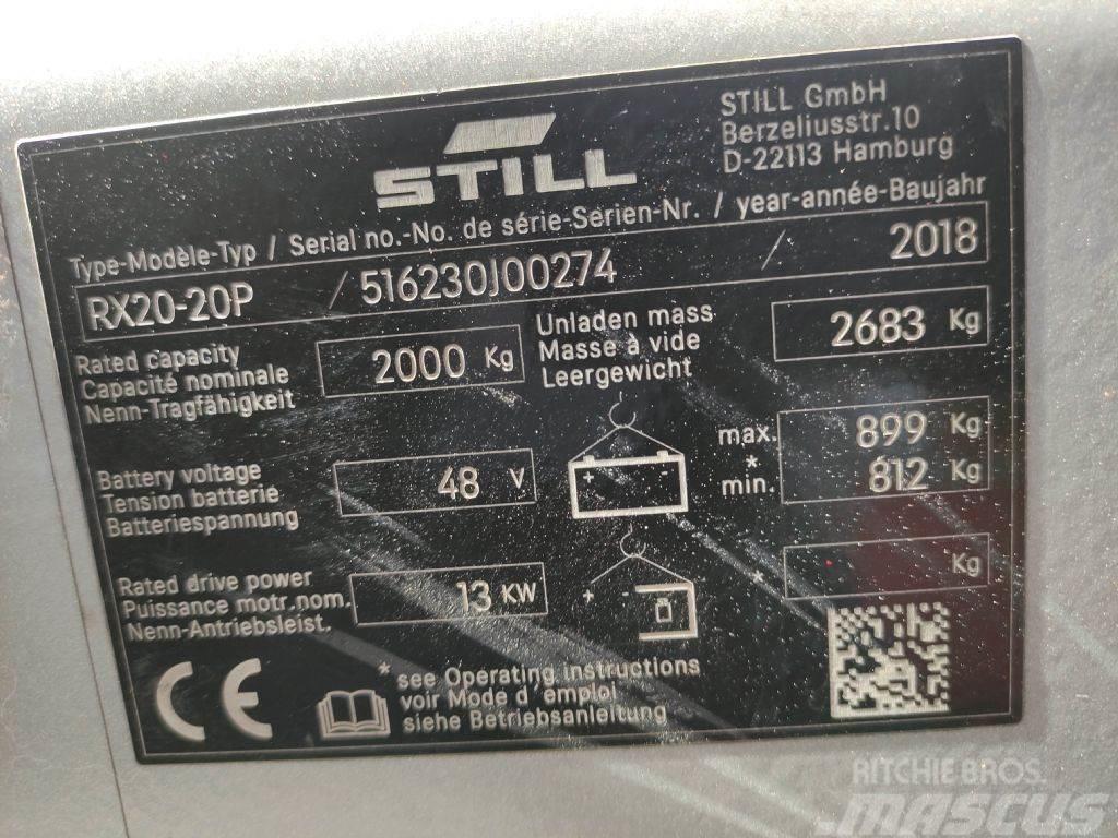 Still RX20-20P Elektriskie iekrāvēji