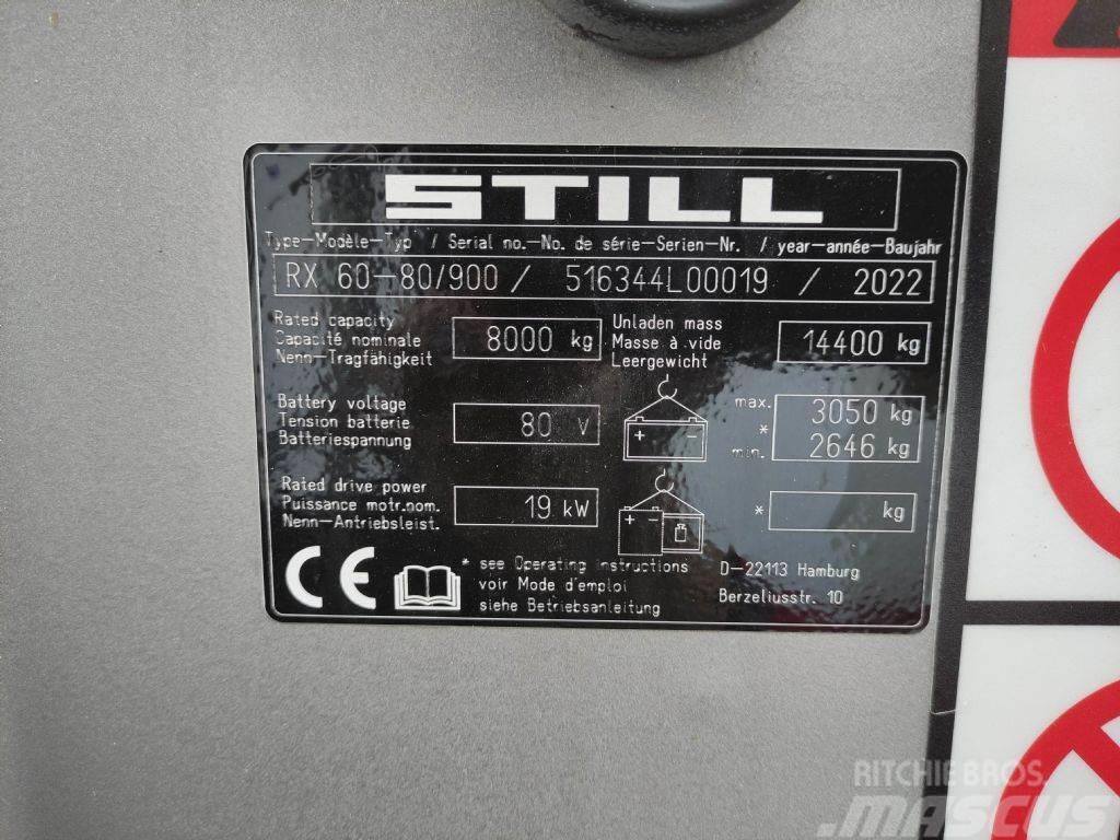 Still RX60-80/900 Elektriskie iekrāvēji