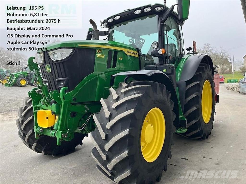John Deere 6r195 2024 DE 74214 SCHOENTAL WESTERNHAUSEN V cija john-deere-6r195-2024-de-74214-schoental-westernhausen-v-cija
