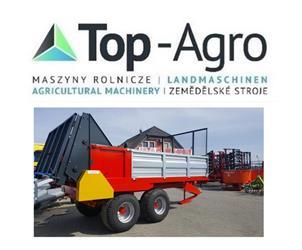 Top-Agro 6 Tones manure spreader TANDEM