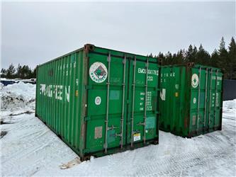  Begagnade 20fots 20fot container Sjöfartscontainer