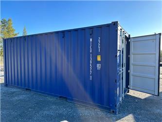  Sjöfartscontainer Container 20fot 20fots nya blå m