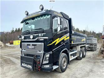 Volvo FH750 6x4 Snow rigged tipper truck.