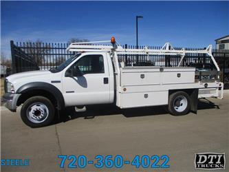 Ford F450 12' Flatbed / Utility Truck, 70K Miles