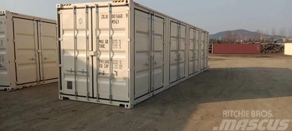 CIMC 40' High Cube Side Door Shipping Containers 40 HC  Uzglabāšanas konteineri