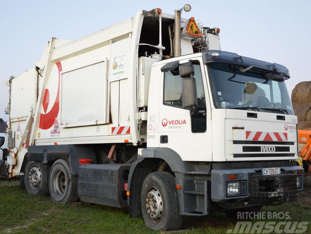 Iveco EuroTech 240E26 Garbage truck Eurovoire CRoss 18m3 Citi