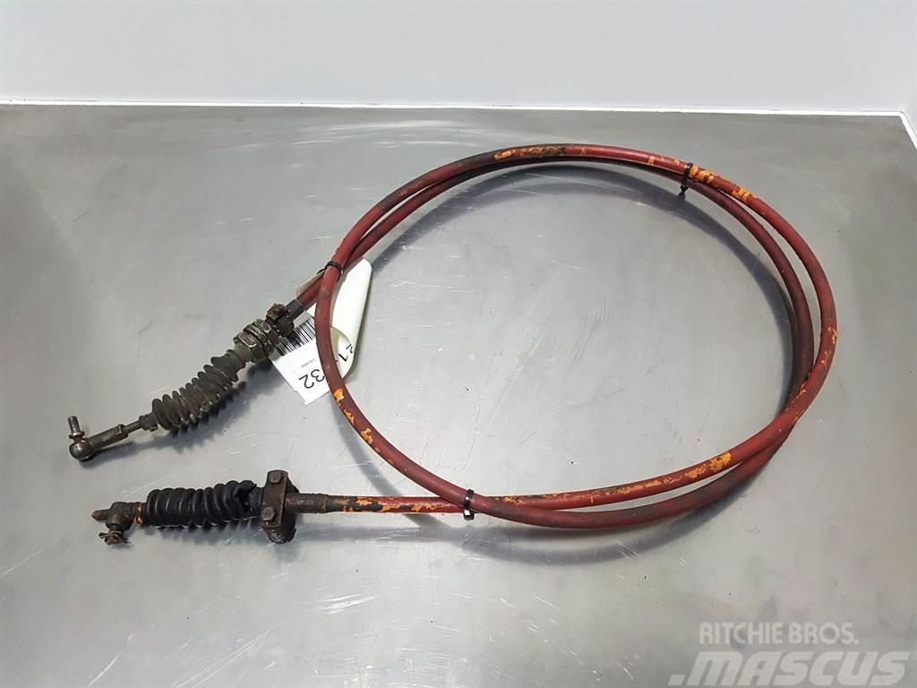 Zeppelin ZL8B - Throttle cable/Gaszug/Gaskabel Šasija un piekare