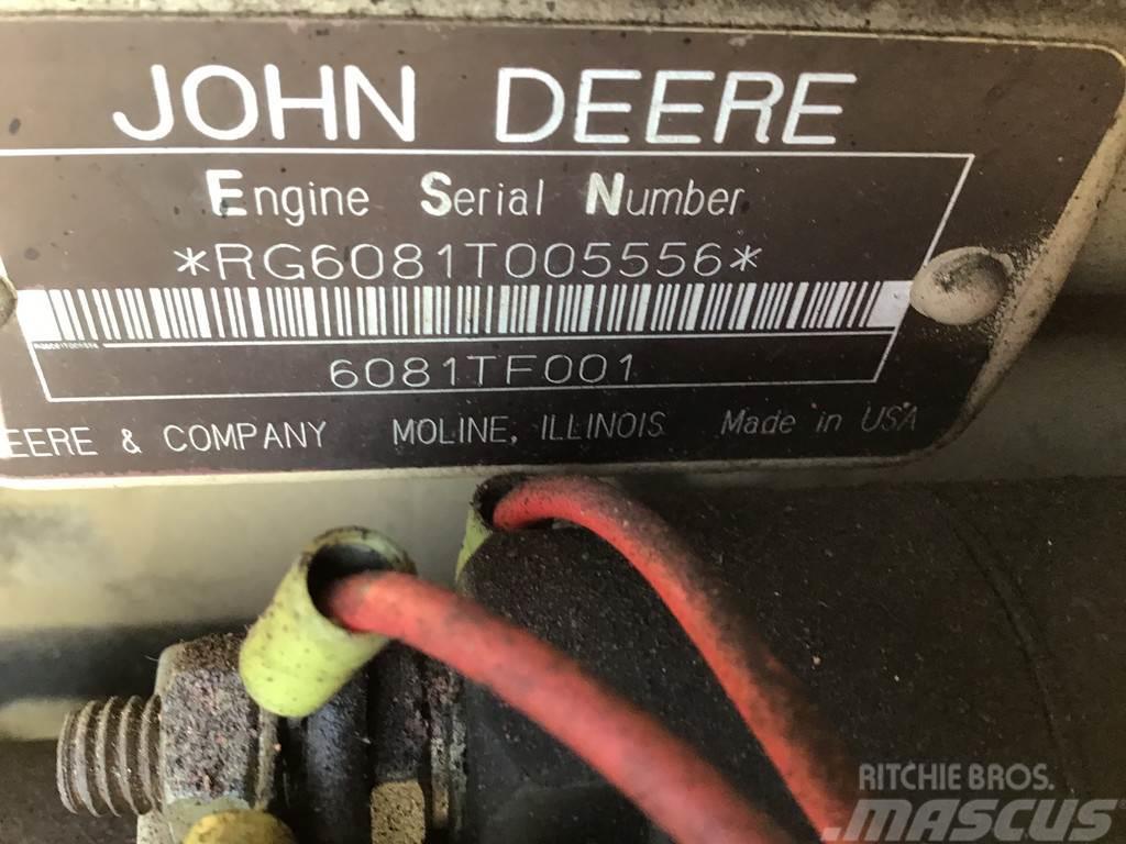 John Deere 6081TF001 GENERATOR 125KW USED Dīzeļģeneratori