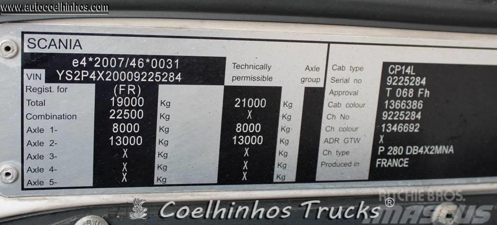 Scania P 280  Chereau + Carrier Kravas automašīnas - refrižeratori