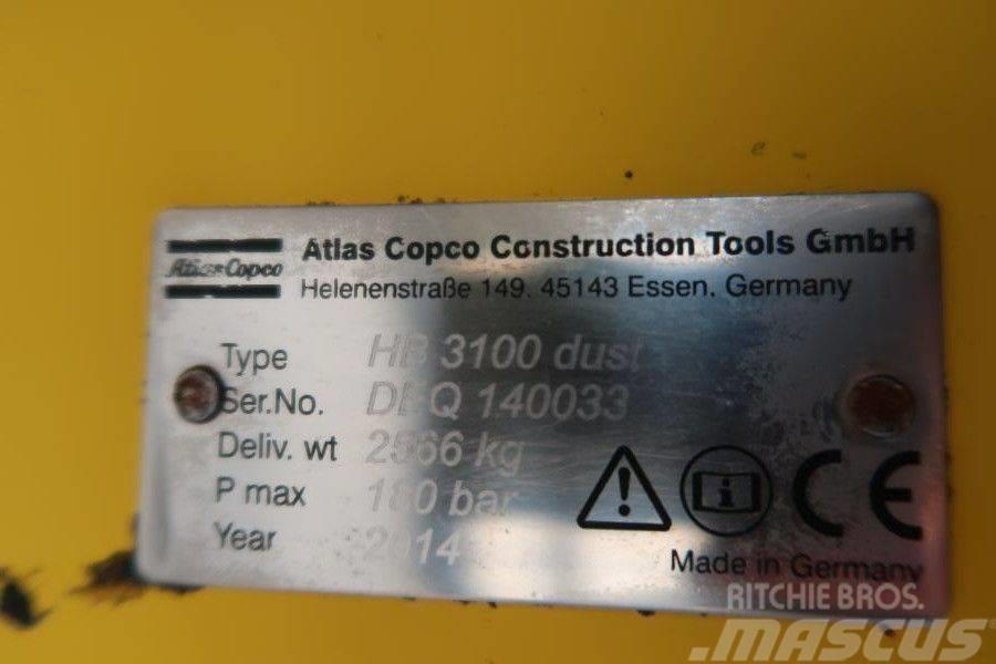 Atlas Copco HB3100 DUST Epiroc Āmuri/Drupinātāji