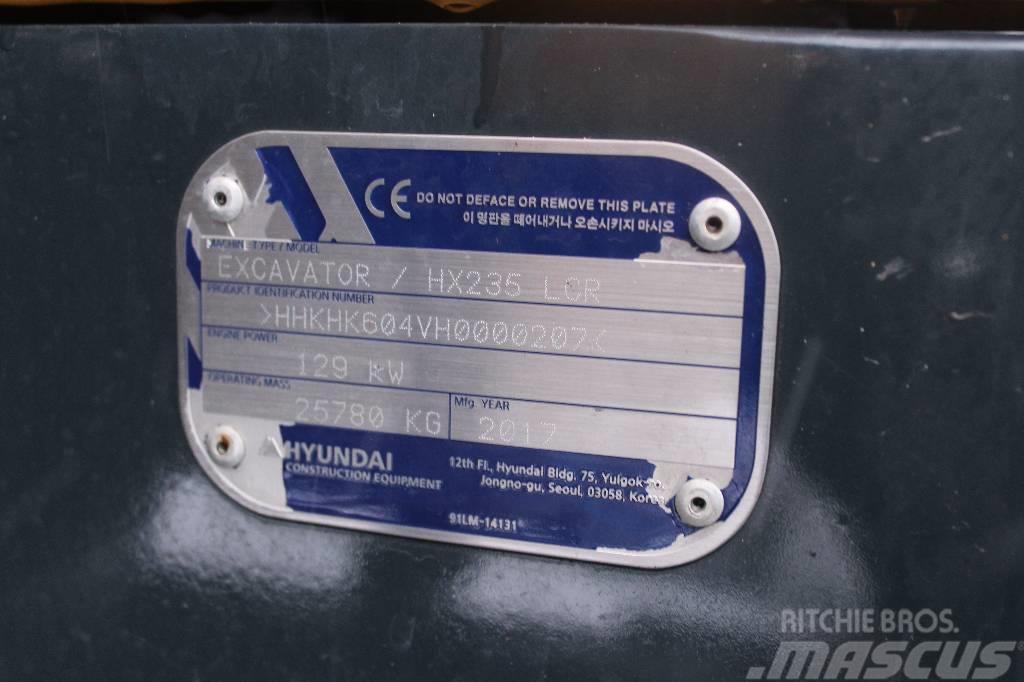 Hyundai HX 235 LCR / Engcon, 3D-laite, 2 kauhaa, Hieno! Kāpurķēžu ekskavatori