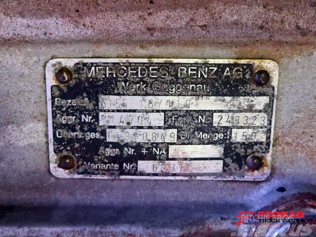 Mercedes-Benz G 155 - 16/11.9 EPS ΧΩΡΙΣ ΑΡΓΟ ΓΡHΓΟΡΟ Pārnesumkārbas
