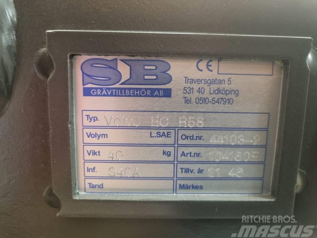 SB Mekaniskt snabbfäste S40 utförsäljning Ātrie savienotāji