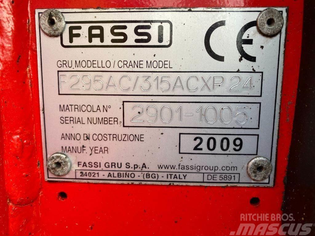 Fassi F315 A.24 + REMOTE + 4X OUTRIGGER F315ACXP.24 Iekrāvēju krāni