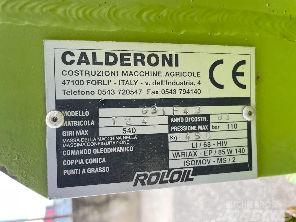  Calderoni 631F43 Augsnes sagatavošanas darbi