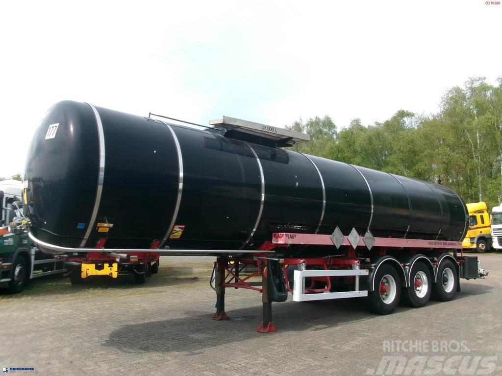 LAG Bitumen tank inox 31.9 m3 / 1 comp Autocisternas