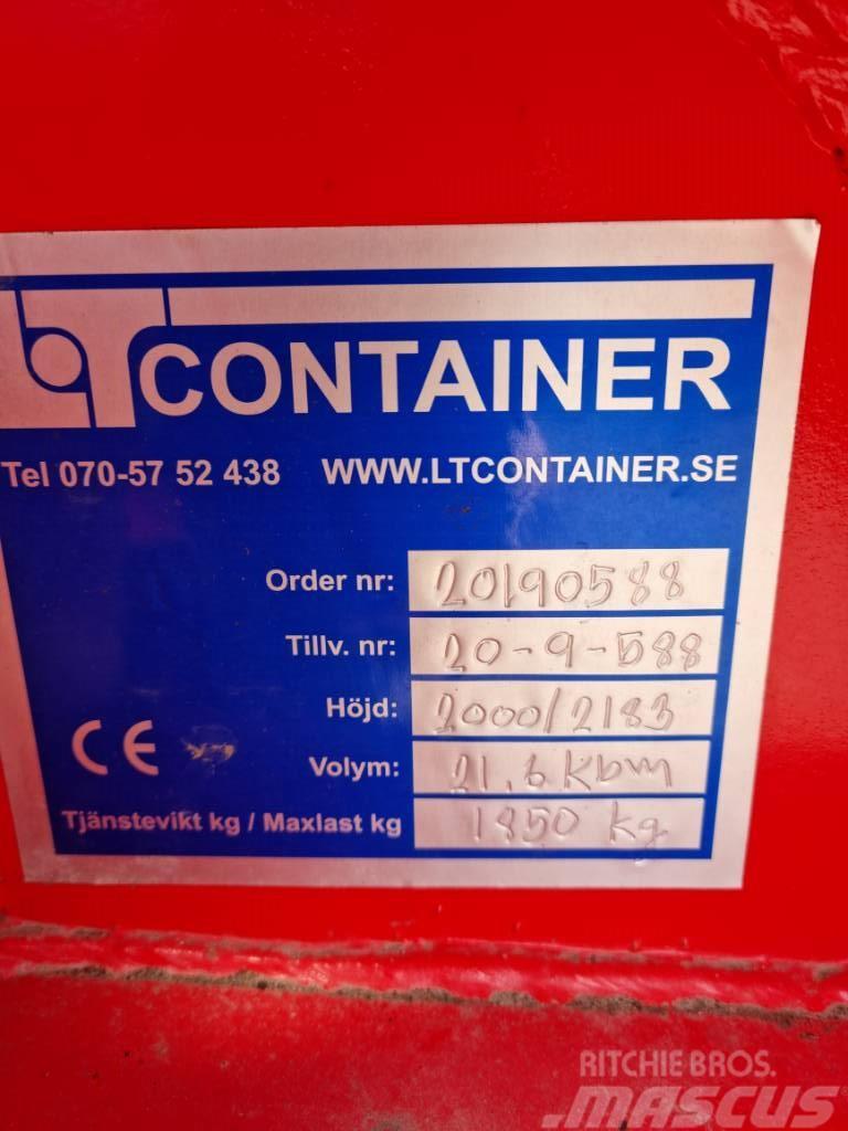 LT Spannmålscontainer 21,6 kubik, Rullkapell Īpaši konteineri