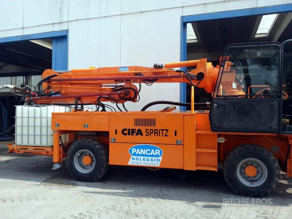 Cifa Spritz System CSS-3 Kravas mašīna- betona sūknis