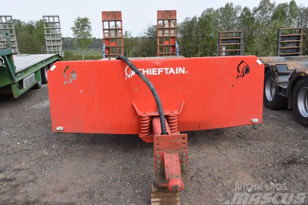 Chieftain Beg Skogsmaskintrailer Stegdäck 16 ton Citas piekabes