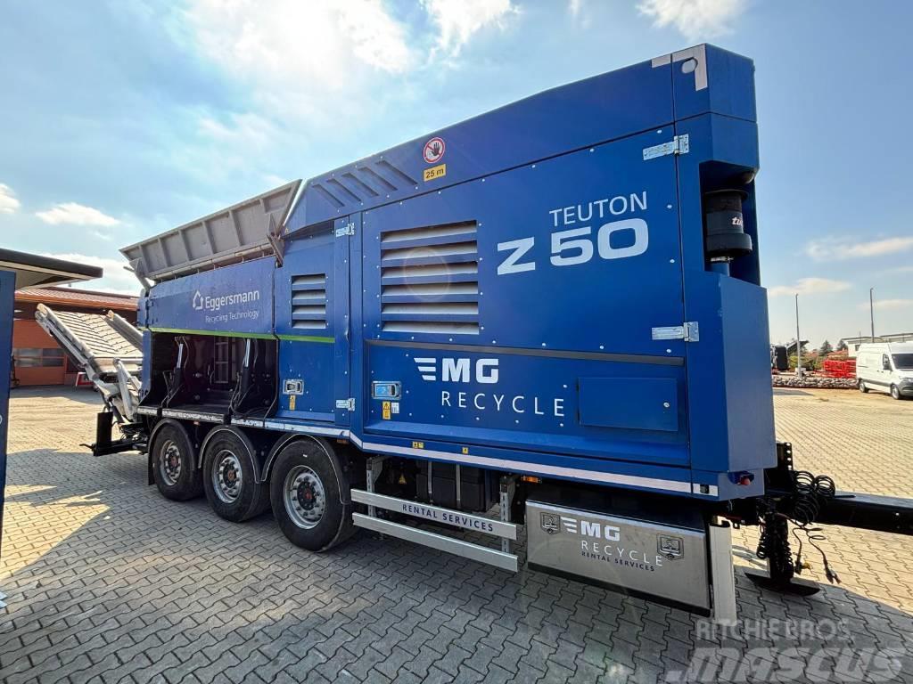  Eggersmann Teuton Z50 Atkritumu smalcinātāji