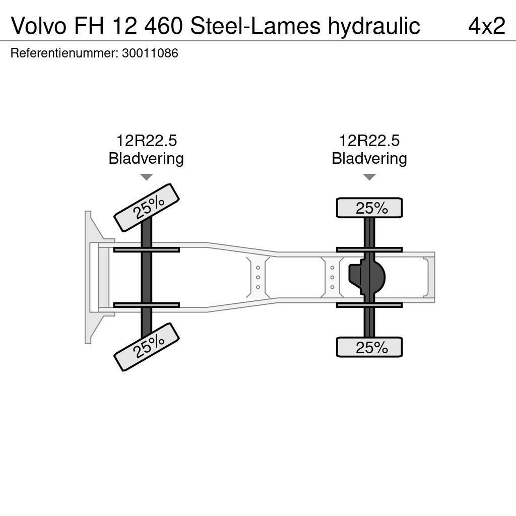 Volvo FH 12 460 Steel-Lames hydraulic Vilcēji